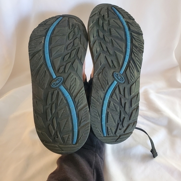 Chaco Z2 Unaweep Sandal Mens 12 Single Track  Black Blue main image 9